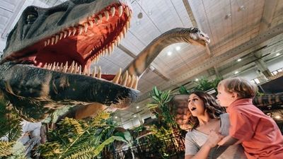 'La isla de los dinosaurios' llega al centro comercial Xanadú durante el mes de agosto