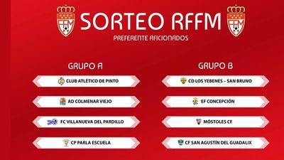 La Copa RFFM de Preferente ya conoce los emparejamientos