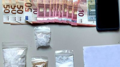 Detenido un conductor en Tetuán por ir sin carnet y con 102 gramos de droga en el coche