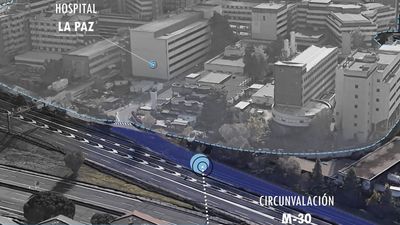 Madrid ya construye el ramal entre la M-30 y las Urgencias de La Paz