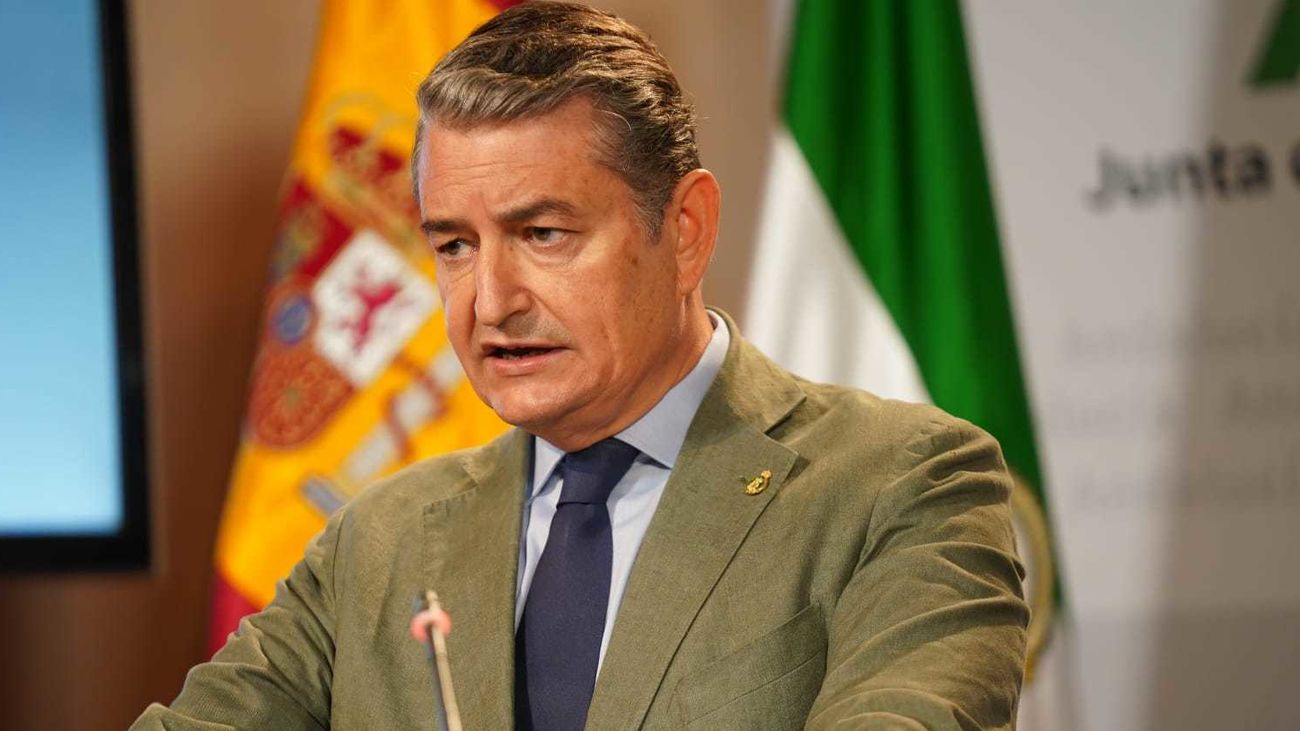 Antonio Sanz, portavoz de la Junta de Andalucía