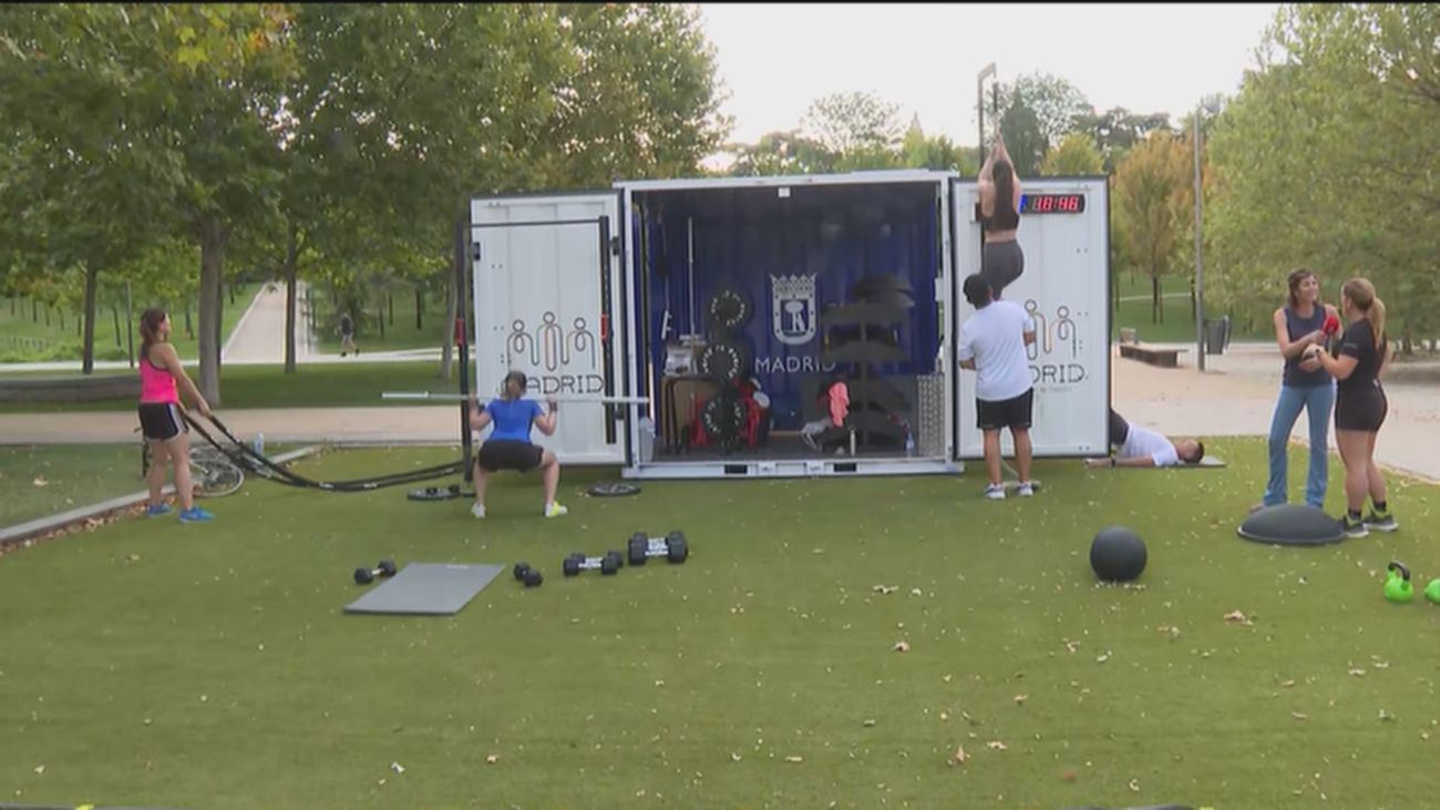 Arranca Cubo Gym en Madrid para hacer gimnasia al aire libre este verano