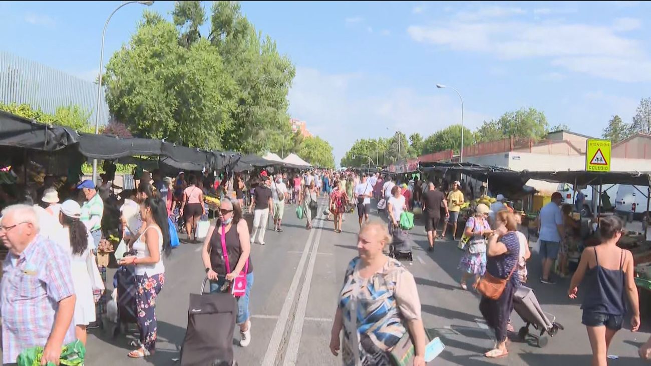 El Ayuntamiento de Madrid mejorará los accesos del mercadillo de San Román del Valle