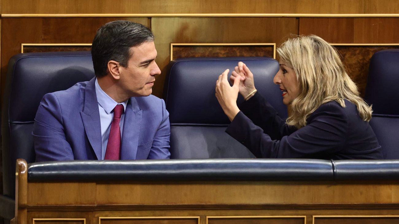 Pedro Sánchez y Yolanda Díaz se reunirán este martes para abordar la política de gasto militar