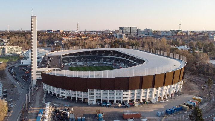 Estadio Olímpico de Helsinki (Finlandia) / wikipedia