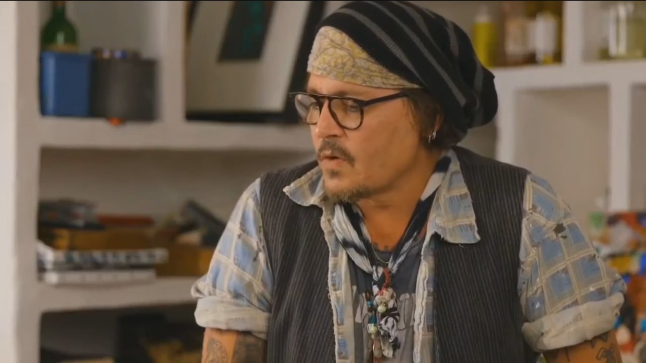 Johnny Depp amplia su carrera artística sumándose a la pintura