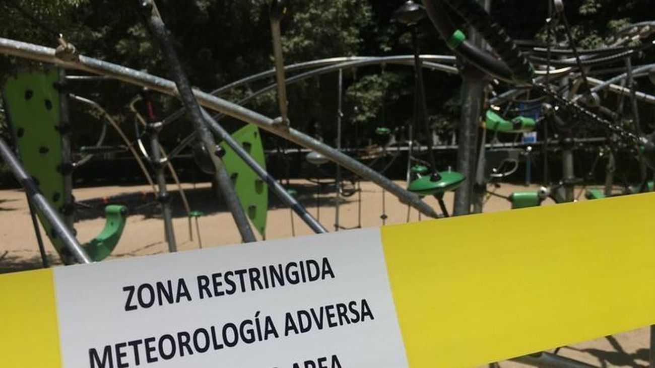Madrid defiende el cierre de parques "por seguridad"