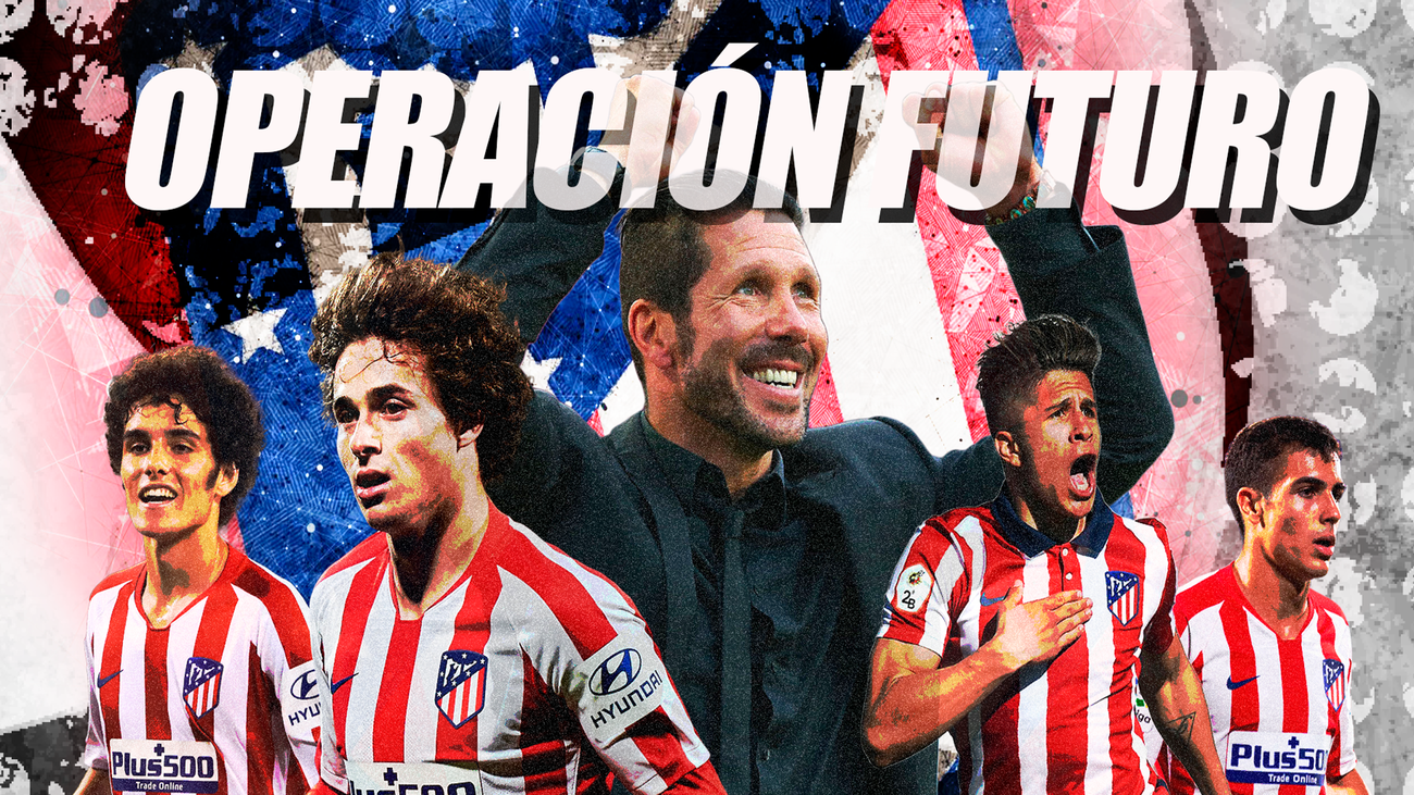 El Atlético renueva y cede a sus canteranos para que se fogueen