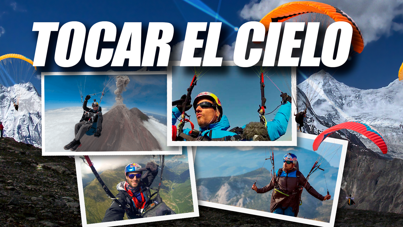 Horacio Llorens, campeón mundial de parapente acrobático