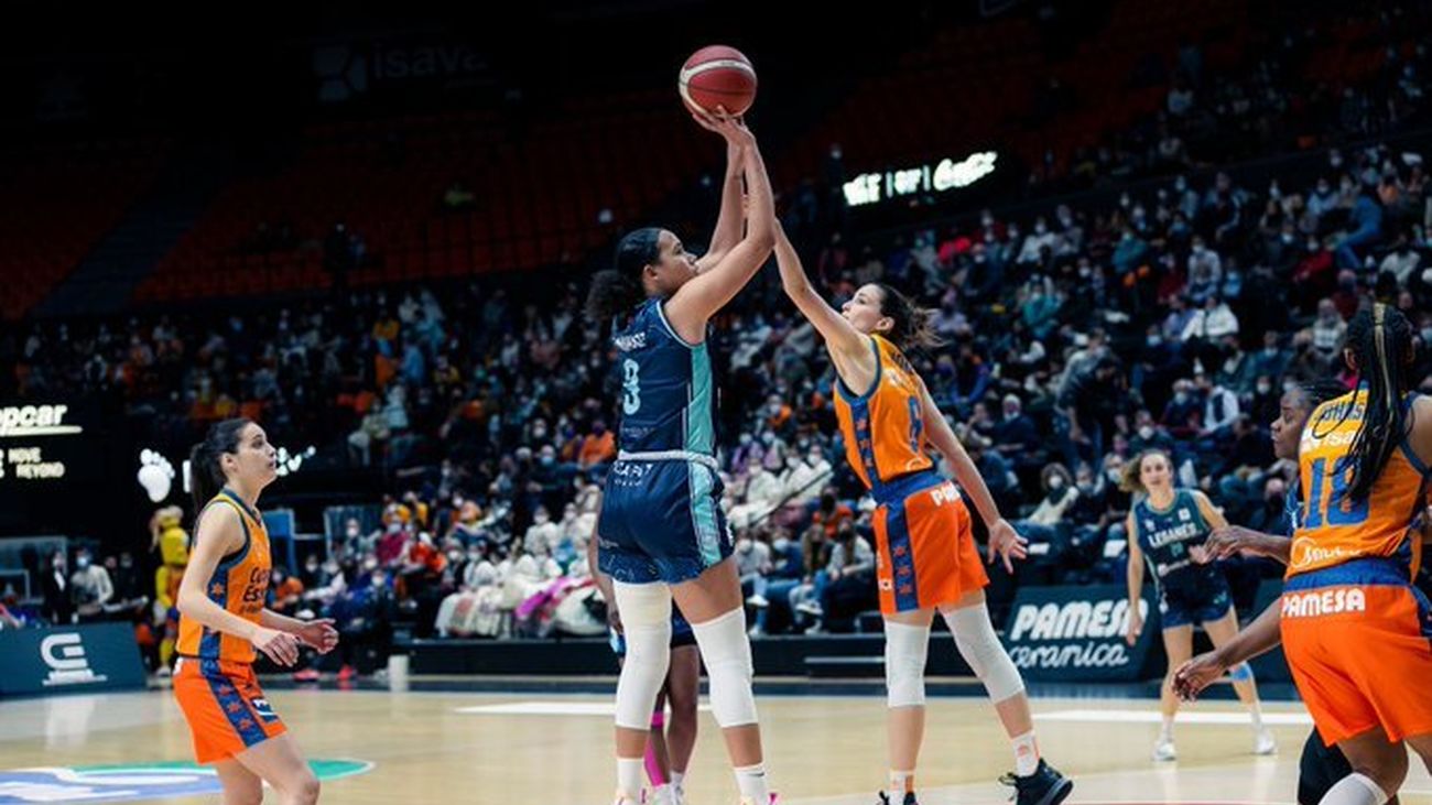 Baloncesto Leganés hace sufrir al Valencia