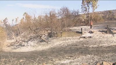 El incendio de Verín, en Ourense, ha arrasado ya más de 600 hectáreas y continúa con 12 focos activos
