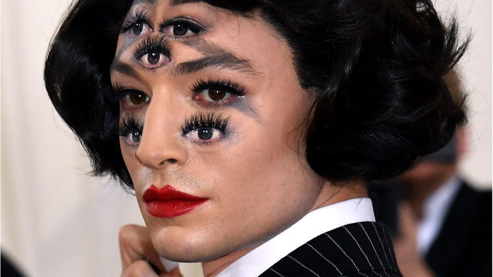 Ezra Miller en la Met Gala / EUROPA PRESS