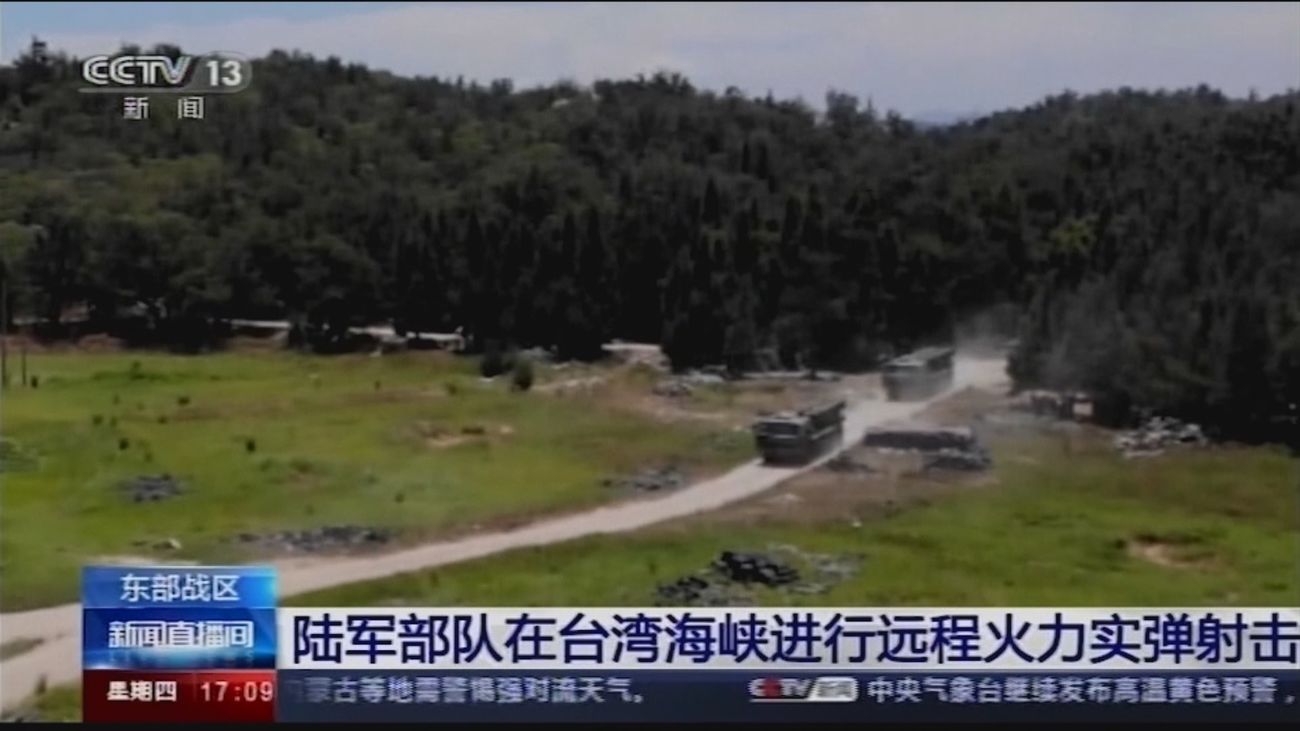 China comienza su 'operación reunificación' en Taiwán tras la visita de Nancy Pelosi a la isla