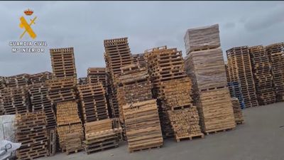 Los palets, el nuevo objetivo de los ladrones