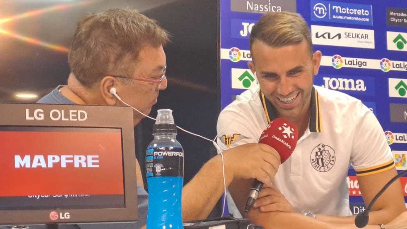 Borja Mayoral: "Tengo dos años de contrato, soy feliz, seguramente seguiré aquí"