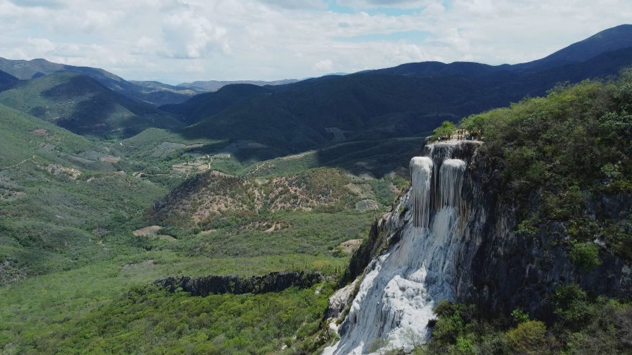 Un lugar único en el mundo, las cascadas petrificadas de Oaxaca