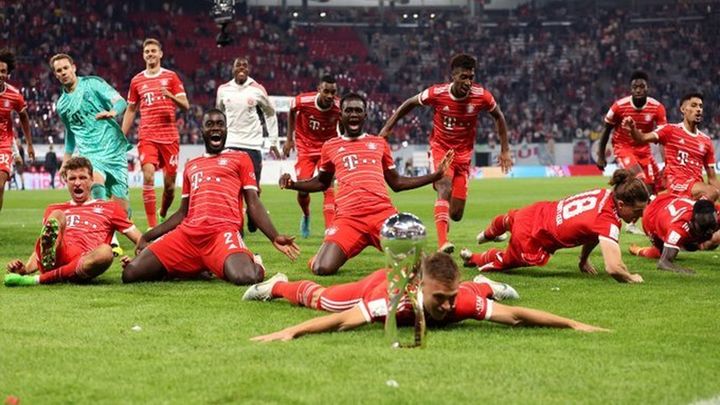 Bayern Múnich campeón Supercopa Alemana 22/23 / @FCBayernEN