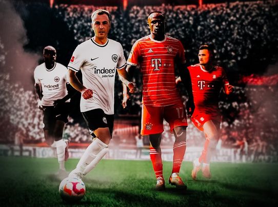 Bayern Múnich vs Eintracht / @eintracht_eng