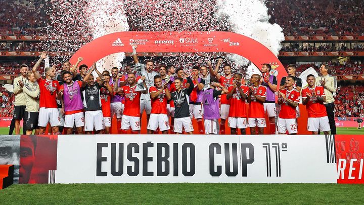 Benfica ganador de la Eusebio Cup / @SLBenfica