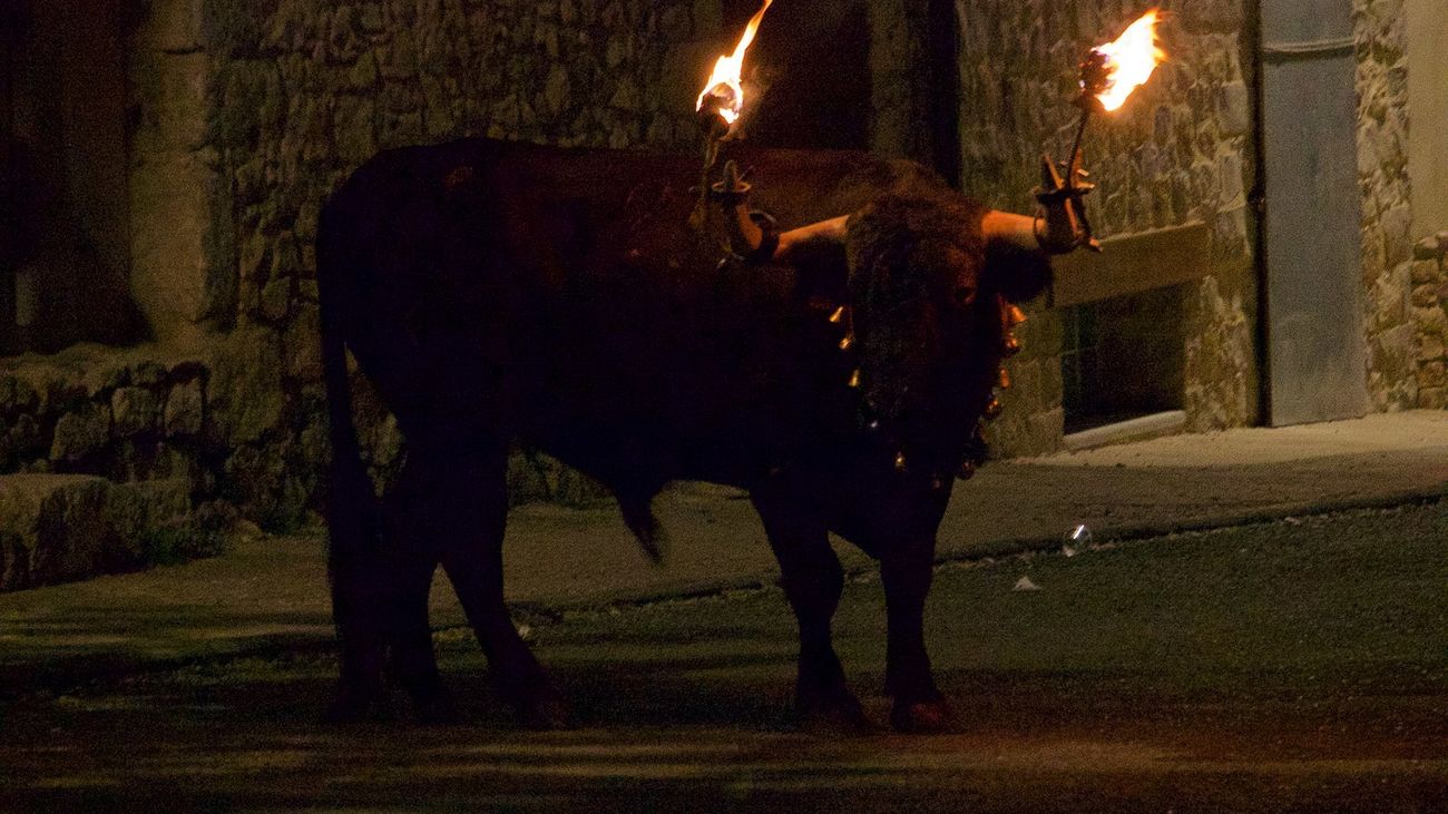 Muere un joven tras sufrir una cogida de  un toro embolado en Soneja, Castellón