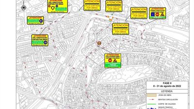 Coslada cortará todo el mes de agosto  la calle Avenida de la Constitución por obras