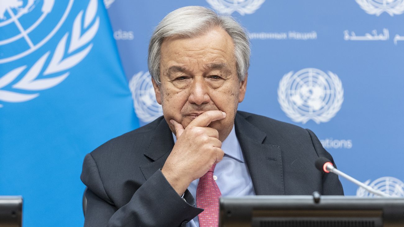 Antonio Guterres, secretario general de la ONU