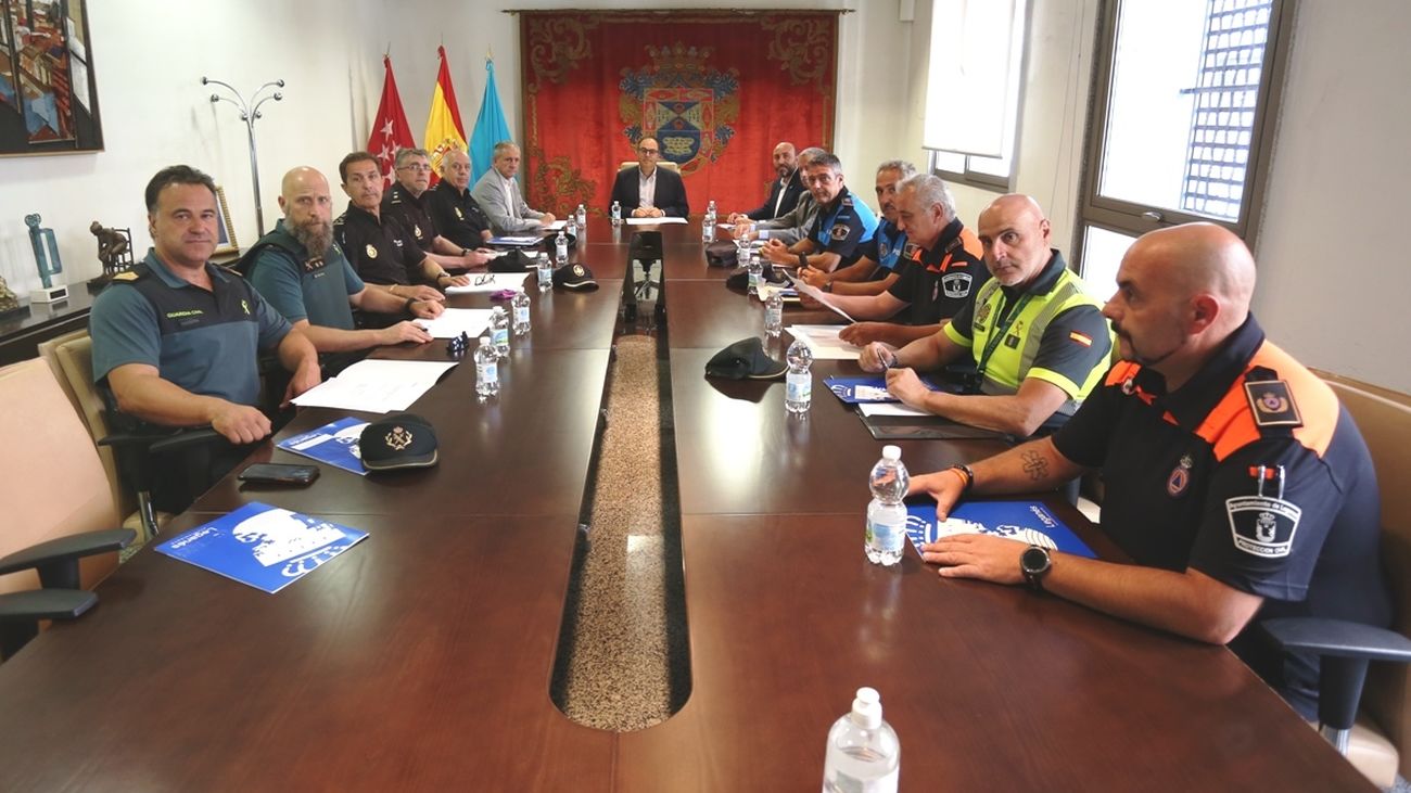 La Junta Local de Seguridad se reúne para ultimar los preparativos del amplio dispositivo de seguridad de las Fiestas de Butarque