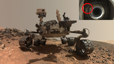 El rover Perseverance de Marte descubre algo parecido a un pelo