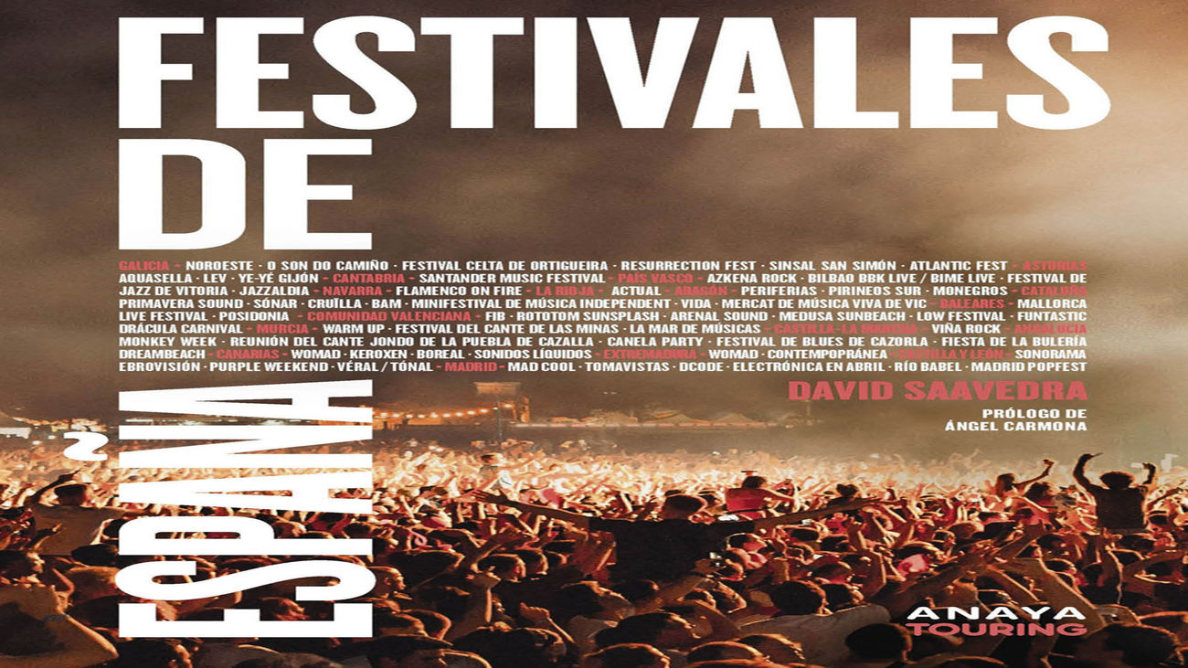 David Saavedra nos presenta su libro 'Festivales de España'