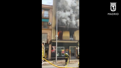 Incendio sin heridos en una vivienda de Vallecas