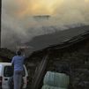 El incendio de Laza, en Orense, sube de 700 a 1.350 hectáreas quemadas