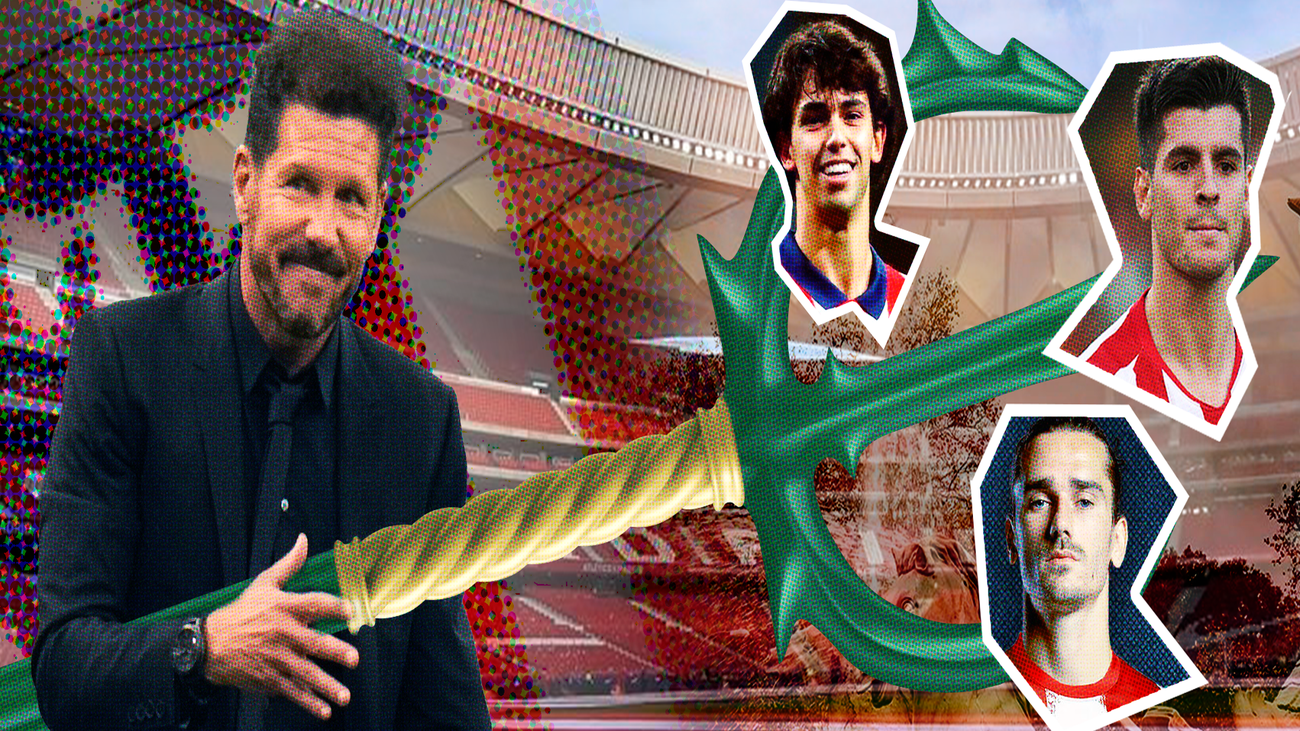 Joao Félix-Morata-Griezmann, el tridente mágico de Simeone