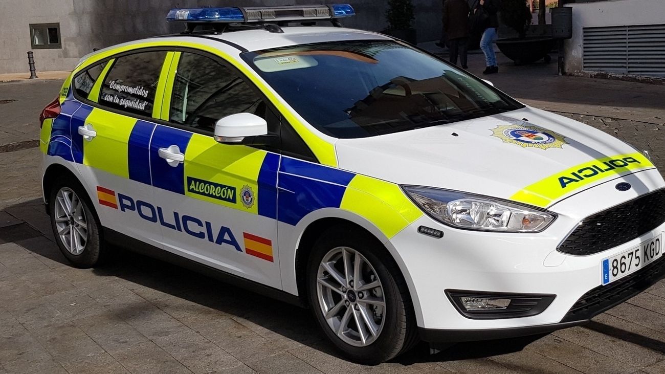 Vehículo de la Policía Local de Alcorcón