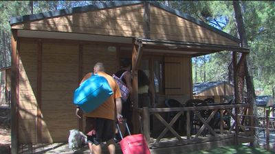 Cifras récord de ocupación en los campings en Madrid