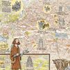 Madrid presenta 'El Madrid de San Isidro', un mapa ilustrado que recorre lugares vinculados a la vida del patrón