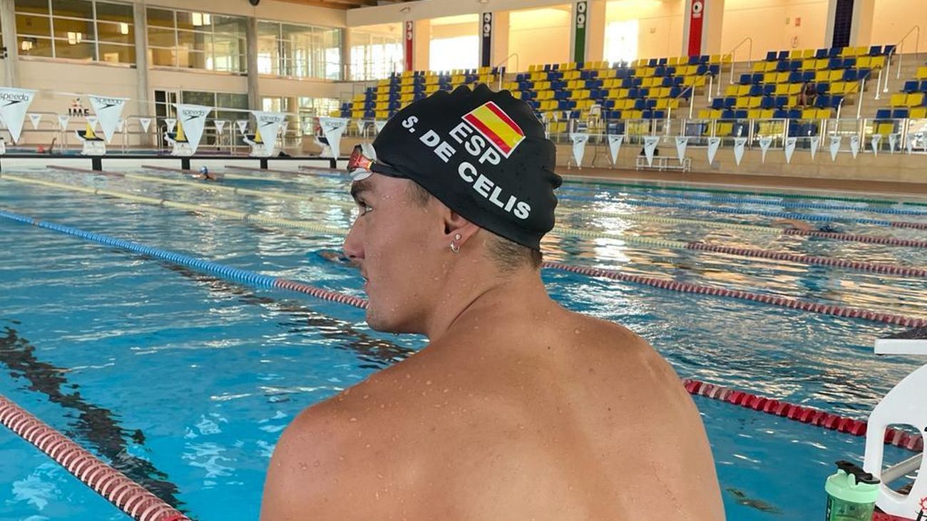 Nadador español Sergio de Celis