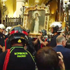 La emotiva salida de la Virgen de la Paloma, tras dos años de pandemia