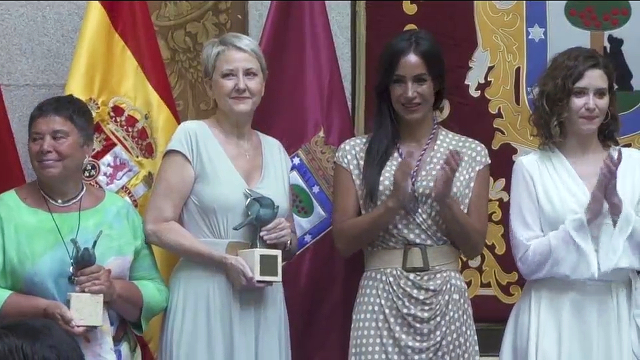 Inmaculada Galván recibe la Paloma de Bronce: “Para todos los que hacemos información en Madrid”