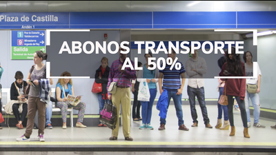 La rebaja del abono transporte al 50% afecta a 4 millones de madrileños