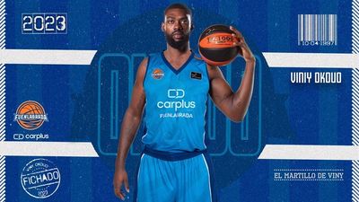 El pívot congoleño Viny Okouo, nuevo jugador del Fuenlabrada