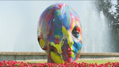 Llega a San Lorenzo de El Escorial la muestra de escultura 'Mínimo Tamaño Grande'