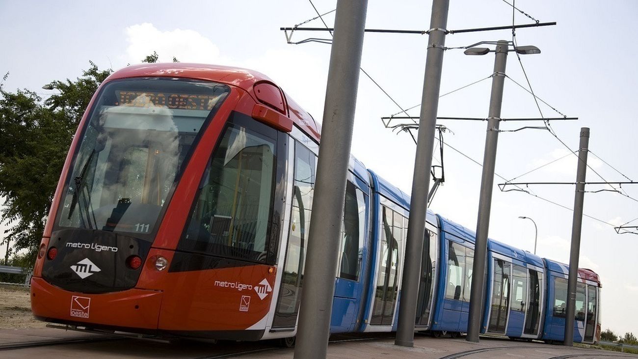 Metro Ligero Oeste suspenderá el servicio  entre  Dos Castillas y Estación de Aravaca