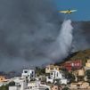 El Incendio de Vall d'Ebo de Alicante, desbocado, obliga a cortar una carretera