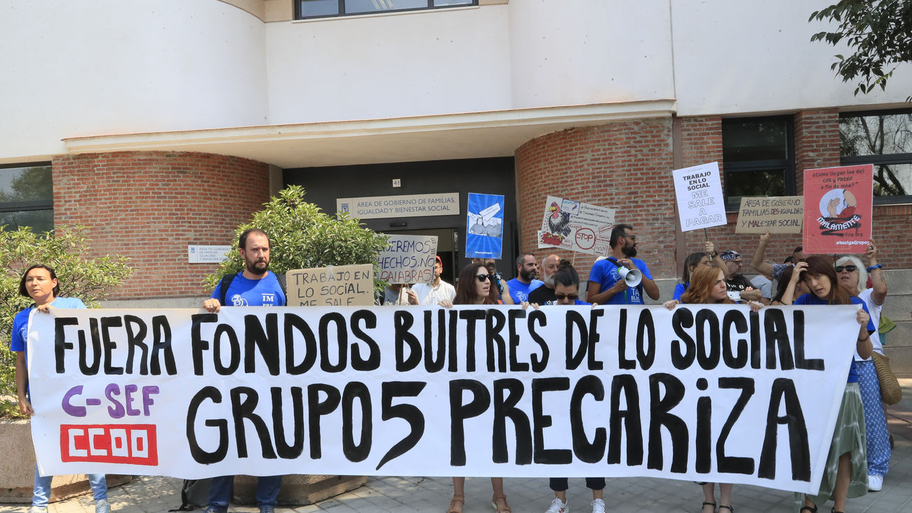 La mesa de diálogo por huelga de Grupo 5 se salda sin que acuda la empresa