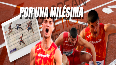 Asier Martínez, campeón de Europa de 110 metros vallas por una milésima