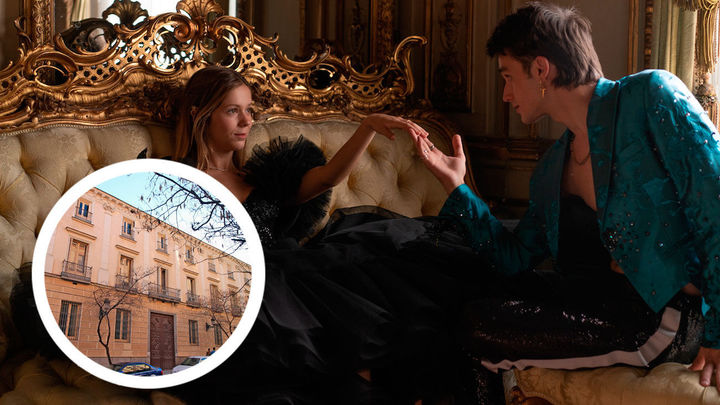 Élite rodó en el Palacio de Fernán Núñez de Madrid / NETFLIX/ AYUNTAMIENTO DE MADRID