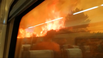 Nuevas imágenes de la angustia y tensión que vivieron los pasajeros del tren de Beijís