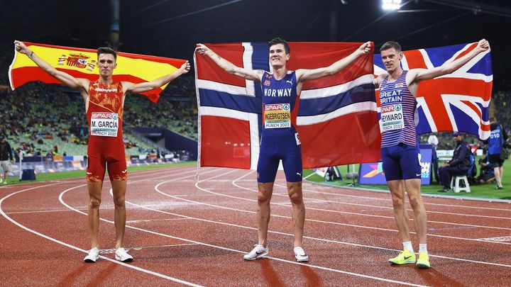 Los tres primeros del 1.500 / EFE