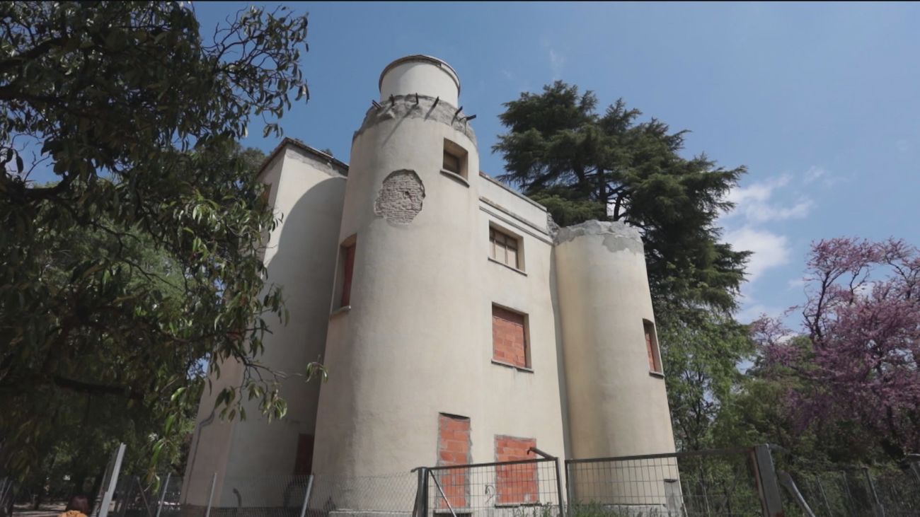 Comienzan las obras de restauración del castillete de El Retiro