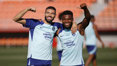 Carrasco apunta al once del Atlético contra el Villarreal